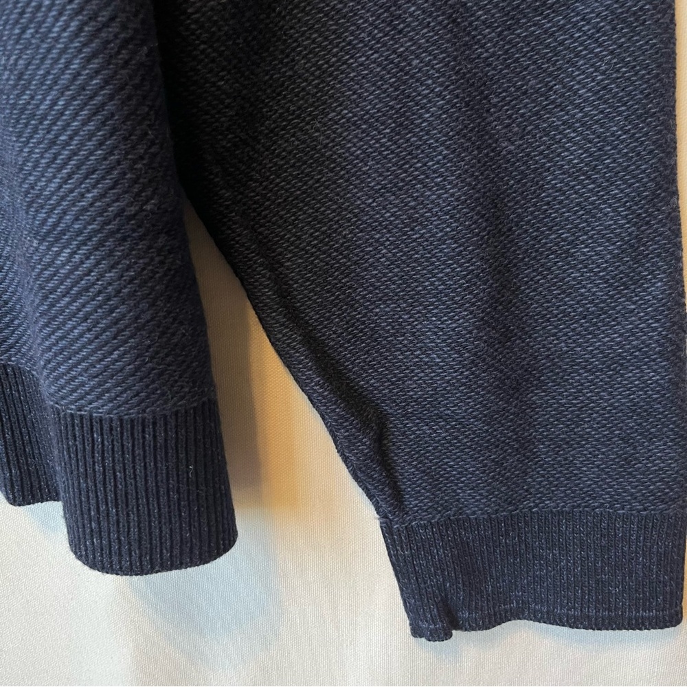 Jos A Bank Reserve Sweater XXL Blue V-neck Wool Cashmere blend Mens pullover - Picture 5 of 7